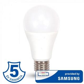 15W-os Led lámpa (A65, E27, 1250 lumen, meleg fehér, 200°, Samsung chip)
