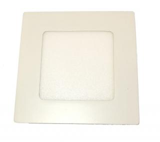 6W-os beépíthető mini led panel négyzet alakú, 6400K (hideg fehér), 420 lumen