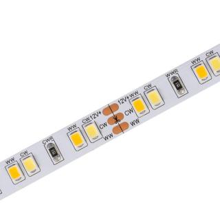 Avide 12V Led szalag 9,6W/Méter, CCT (120 led/m, beltéri, IP20)