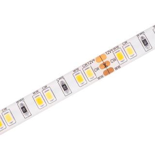 Avide 12V Led szalag 9,6W/Méter, CCT (120 led/m, kültéri, IP65)