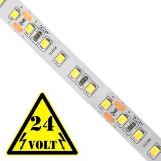 Avide 24V Led szalag (120 led/m, 2835 SMD, 3000K, meleg fehér, 2640 lumen, belteri, IP20)