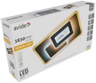 Avide Design Mennyezeti Lámpa Brayden 45W RF Távirányítóval (LED, színhőmérséklet állítható, dimmelhető, oyster)