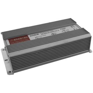 Avide Fém házas, 250W Slim Tápegység, LED szalaghoz, 24V, 10,4A, IP67