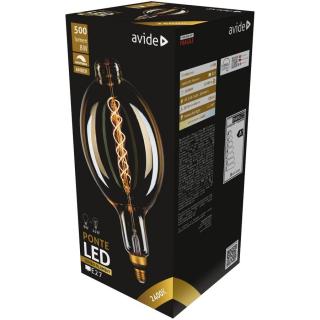 Avide Jumbo 8W LED Filament Ponte 180x385mm Amber, E27, 2400K, Fényerőszabályzós