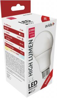 Avide LED Globe A70 16W E27 lámpa, meleg fehér, WW, 3000K, 1990 lumen