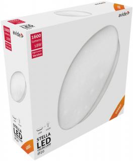 Avide LED Mennyezeti Lámpa Stella (Csillagos) 18W 330*100mm, NW, 4000K, High lumen, 1600 lumen, IP20