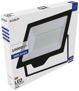 Avide LED Reflektor Slim SMD 100W CW 6400K, hideg fehér, 10 000 lumen, IP65