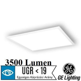 GE 36W led panel (595x595 mm, 3500 lumen, természetes fehér, UGR>19)