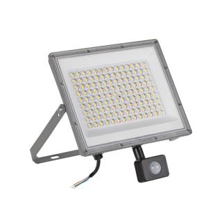 Kanlux ACETE 100W CCT SE GR reflektor mozgásérzékelővel (IP44, változtatható színhőmérsékletű, 8500/10800/9700 Lumen)