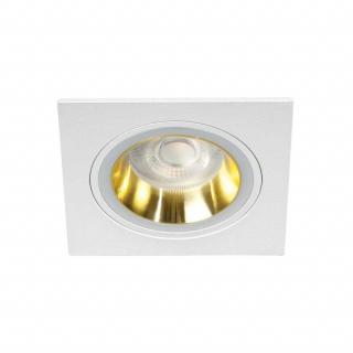Kanlux Feline DSL G/W, arany/fehér, szögletes, dekorációs spot keret, IP20