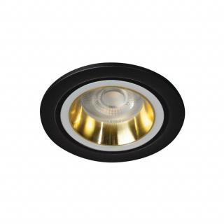 Kanlux Feline DSO G/B, arany/fekete, kerek, dekorációs spot keret, IP20