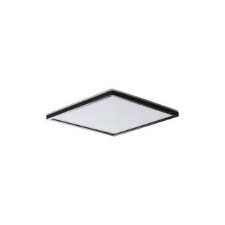 Kanlux Miledo AZPO 12,3W NW-L-B Mennyezeti LED Lámpa, négyzet, fekete színű, természetes fehér színhőmérséklet, 1130 lumen, IP54