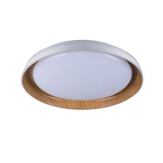 Kanlux NIFU 17,8W NW W/BR Mennyezeti LED lámpa (fehér/tölgyfa barna, 4000K, természetes fehér, 430mm, 1320 lumen, IP20)