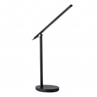 Kanlux Rexar Led 7W asztali lámpa max. 400 lumen, állítható fényerősség és színhőmérséklet, fekete, USB csatlakozó, touch