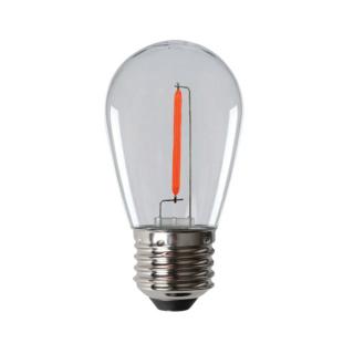 Kanlux ST45 LED 0,9W E27-RE Filament Fényforrás (E27, 20 Lumen, piros)