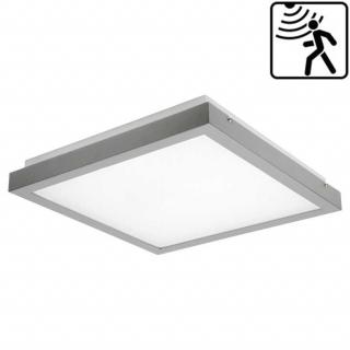 Kanlux Tybia 38W mozgásérzékelős, mennyezetre szerelhető LED panel (szürke ház, négyzet, 3800 lumen, 4000K, természetes fehér, backlight)