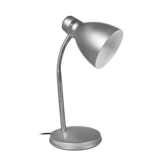Kanlux Zara HR-40-SR asztali lámpa, E14 Foglalattal, Ezüst Színű