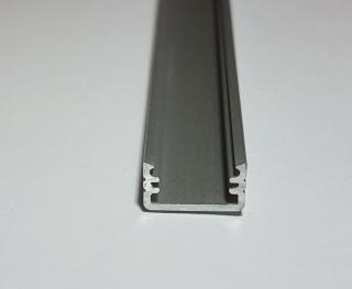 Slim alumínium led profil (8mm led szalaghoz, eloxált alu.)