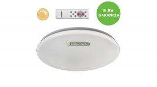DANNY 80W CCT, távirányítós, 1000mm átmérőjű LED mennyezeti lámpa csillogó effekttel 5évG
