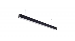 Lineáris Függesztett Slim LED Lámpa fekete szín,beltéri,40W, 4000lm, nappali fehér,5380