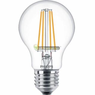 PHILIPS CLASSIC 7W=60W LED E27 körteégő, melegfehér 8718699777579