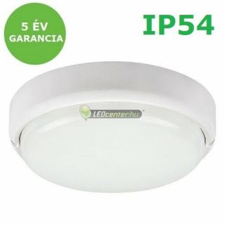 Rábalux HORT fehér kerek IP54 LED 15W kültéri mennyezeti lámpa, természetes fehér 5évG