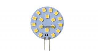 SOLIS+ G4/12V 18 SMD2835 3W=30W LED, oldalsó lábakkal, melegfehér