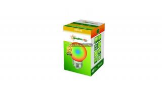 SpectrumLED 1W E27/230V RGB LED kisgömb izzó, partifény WOJ13105