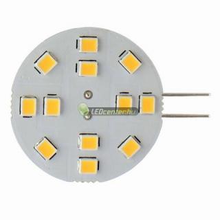 SpectrumLED 2W G4/12V 12 SMD2835 LED, oldalsó lábakkal, melegfehér WOJ13782