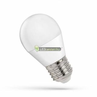 SpectrumLED 6W=41W 480 lumen E27 dimmerelhető LED kisgömb, melegfehér 2évGar WOJ14378