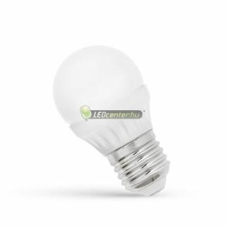 SpectrumLED 6W=41W 480 lumen E27 LED kisgömb izzó, melegfehér 2évGar WOJ13024