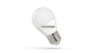 SpectrumLED 8W=48W 620 lumen E27 LED kisgömb izzó, melegfehér WOJ14218