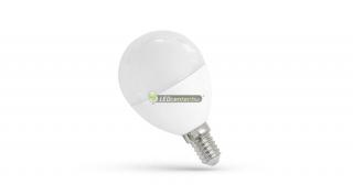 SpectrumLED 8W=50W E14 640 lumen LED kisgömb izzó, hidegfehér WOJ14217