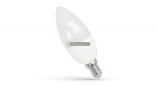 SpectrumLED 8W=50W E14 650 lumen LED gyertya izzó, természetes fehér WOJ14221_8W