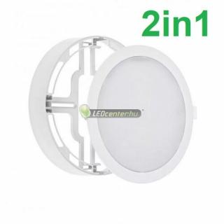 SpectrumLED ALGINE 18W 2in1 kerek fehér LED mennyezeti lámpa melegfehér 2évG SLI037029WW_PW