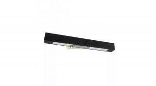 SpectrumLED ALLDAY fekete minimál design szimpla LED fénycső lámpatest, 60 cm WOJ06707