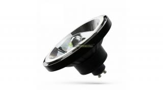SpectrumLED AR111/ES111 GU10 230V 12W 45° melegfehér szpot, fekete WOJ14568