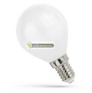 SpectrumLED COG 4W=41W E14 LED kisgömb izzó, természetes fehér 2évG WOJ14336