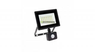 SpectrumLED NOCTIS LUX 4 IP44 IK07 30W/230V fekete mozgásérzékelős LED reflektor hidegfehérSLI029072CW_CZUJNIK_PW