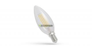 SpectrumLED Premium Clear COG 5,5W E14 LED gyertya, melegfehér 2évG WOJ14387_5_5W