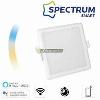 SpectrumLED Smart ALGINE 12W wifis okos LED mennyezeti lámpa színhőmérséklet+fényerő szabályozás 2évGar SLI038019CCT