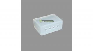 Szilikon betáp vég flexibilis 5050-es SMD LED szalagokhoz