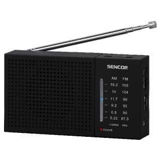 Sencor RD 1800  FM/AM Zsebrádió fekete S