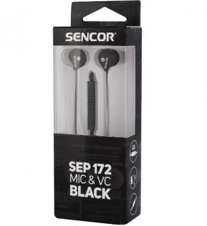 Sencor SEP 172 VCM BLACK EARPHONES