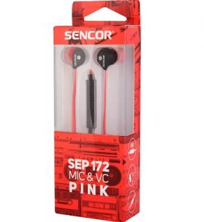 Sencor SEP 172 VCM PINK EARPHONES