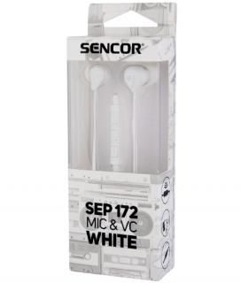 Sencor SEP 172 VCM WHITE EARPHONES