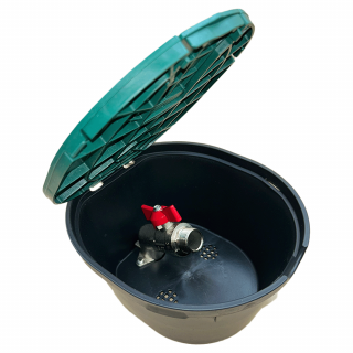 Fedeles doboz fém csappal 3/4"