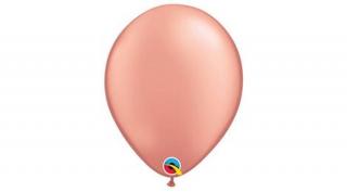 12 inch-es metallic rose gold gumi lufi