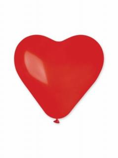 17 inch-es Piros szív gumilufi