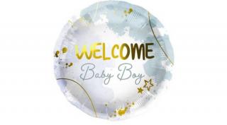 18 inch-es birthday baby boy fólia lufi